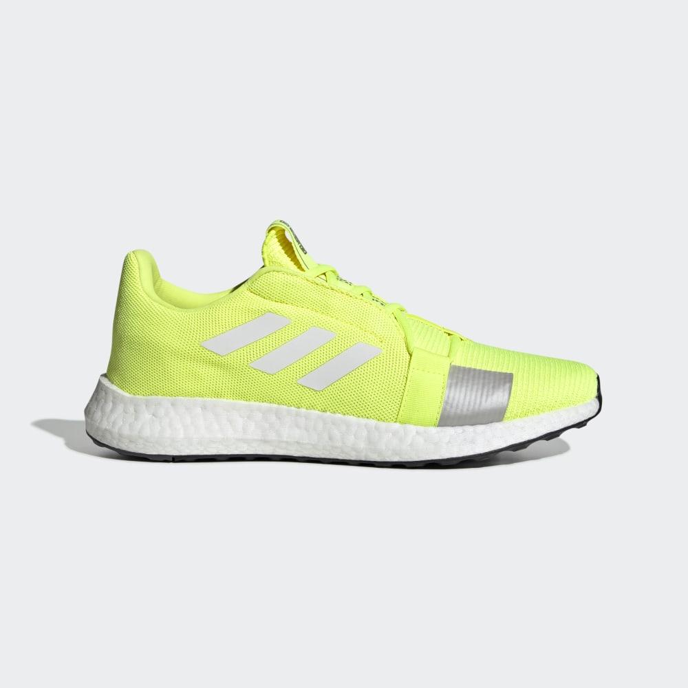 Adidasi Alergare Adidas Senseboost Go Barbati Romania - Galbeni/Albi/Gri EF1580